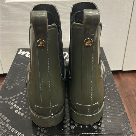 Sam Edelman Moss Green “Tinsley” Rain Boots, Size 7 - Picture 4 of 10